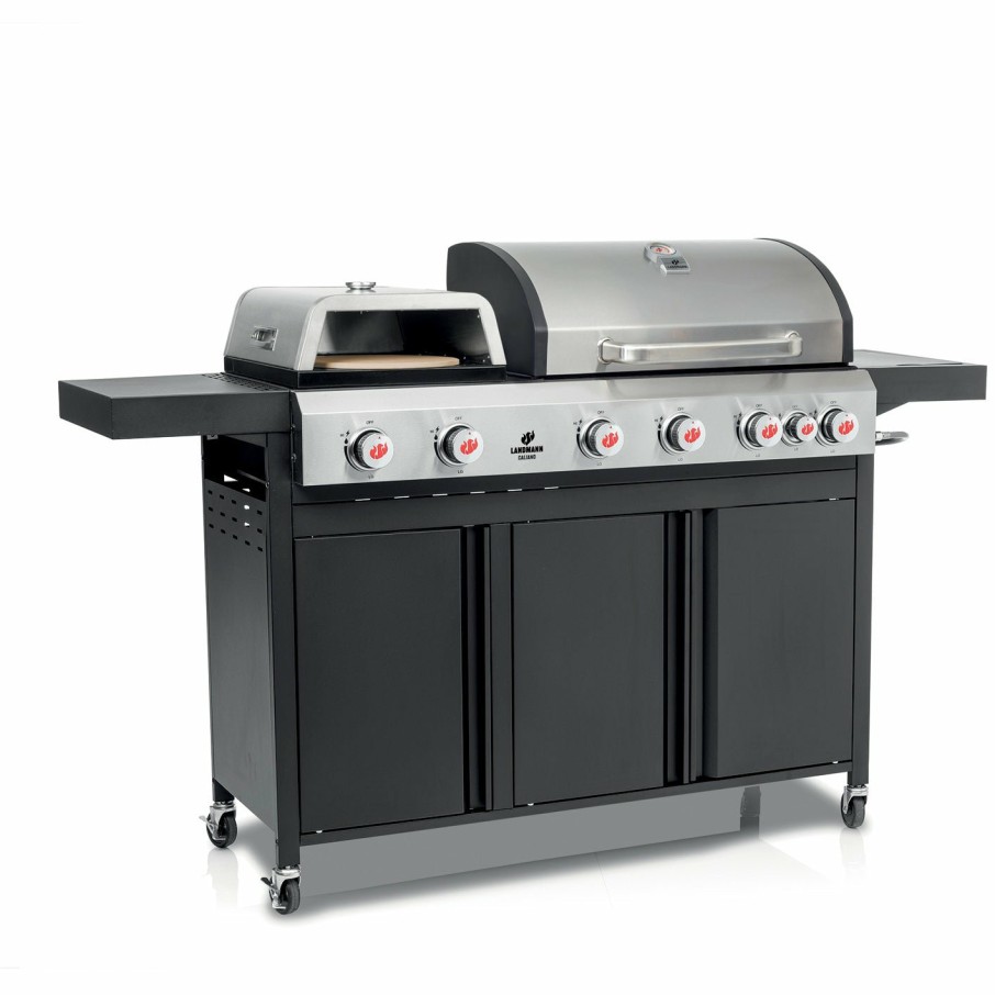 Grills LANDMANN | Gasgrill Caliano 6.1 Cook Mit Pizzaaufsatz