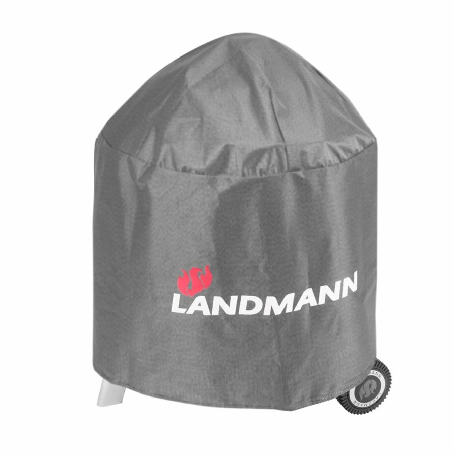 Zubehor LANDMANN Grillabdeckungen | Wetterschutzhaube Premium (55 X 117 X 90 Cm) - Grau