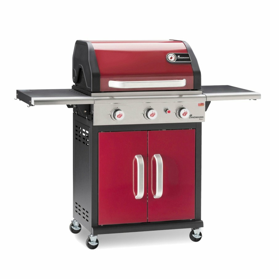 Grills LANDMANN | Gasgrill Triton 3.1 Cook - Bordeaux