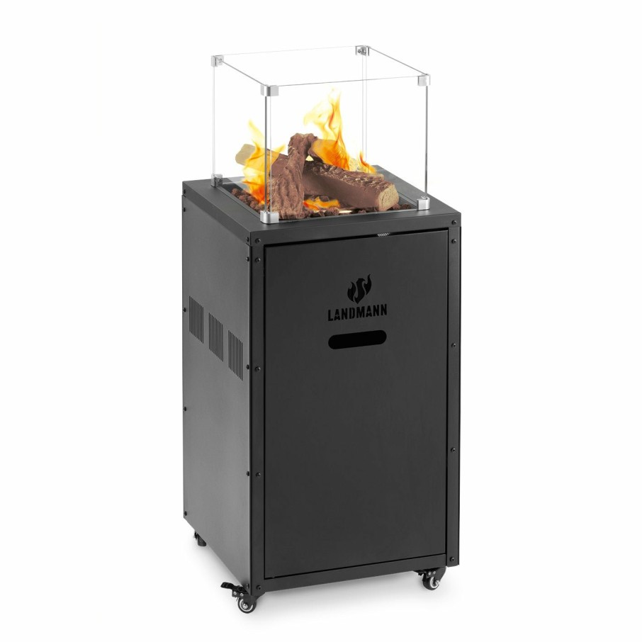 Feuerstellen LANDMANN | Designfeuer "Glass Cube"