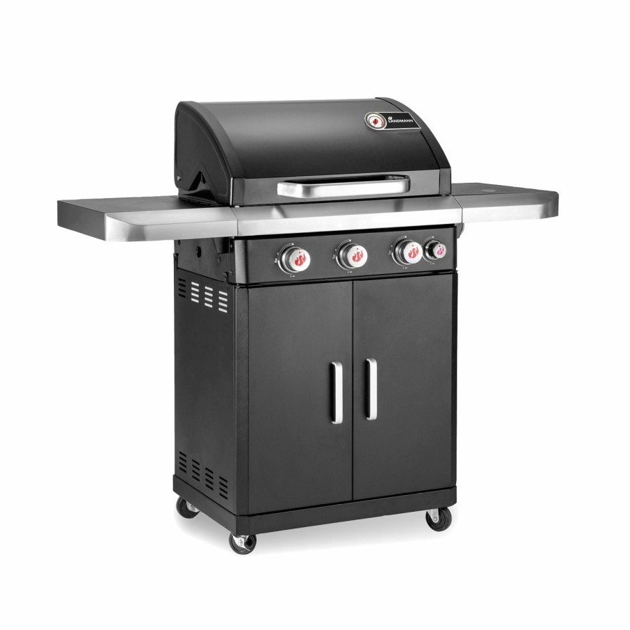 Grills LANDMANN | Gasgrill Rexon 3.1 Cook - Schwarz