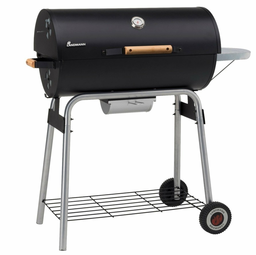 Grills LANDMANN | Holzkohle-Barrelgrill Cg-Iii-660Bk