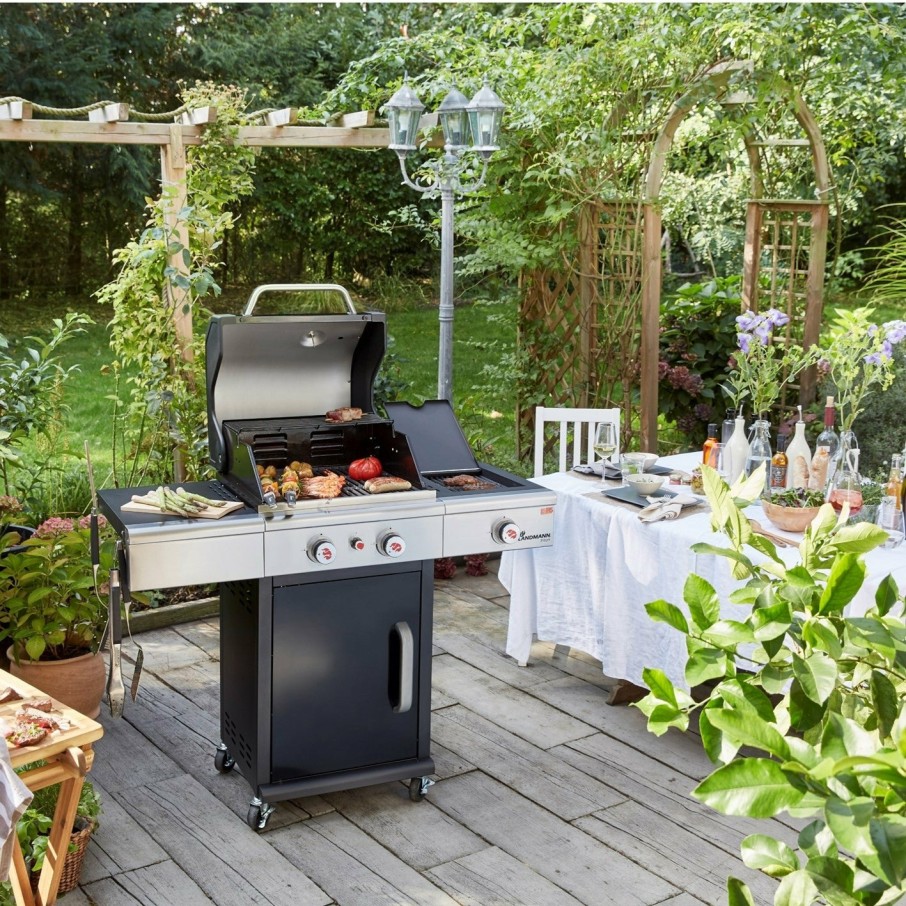 Grills LANDMANN | Gasgrill Triton 2.1 Maxx - Edelstahl