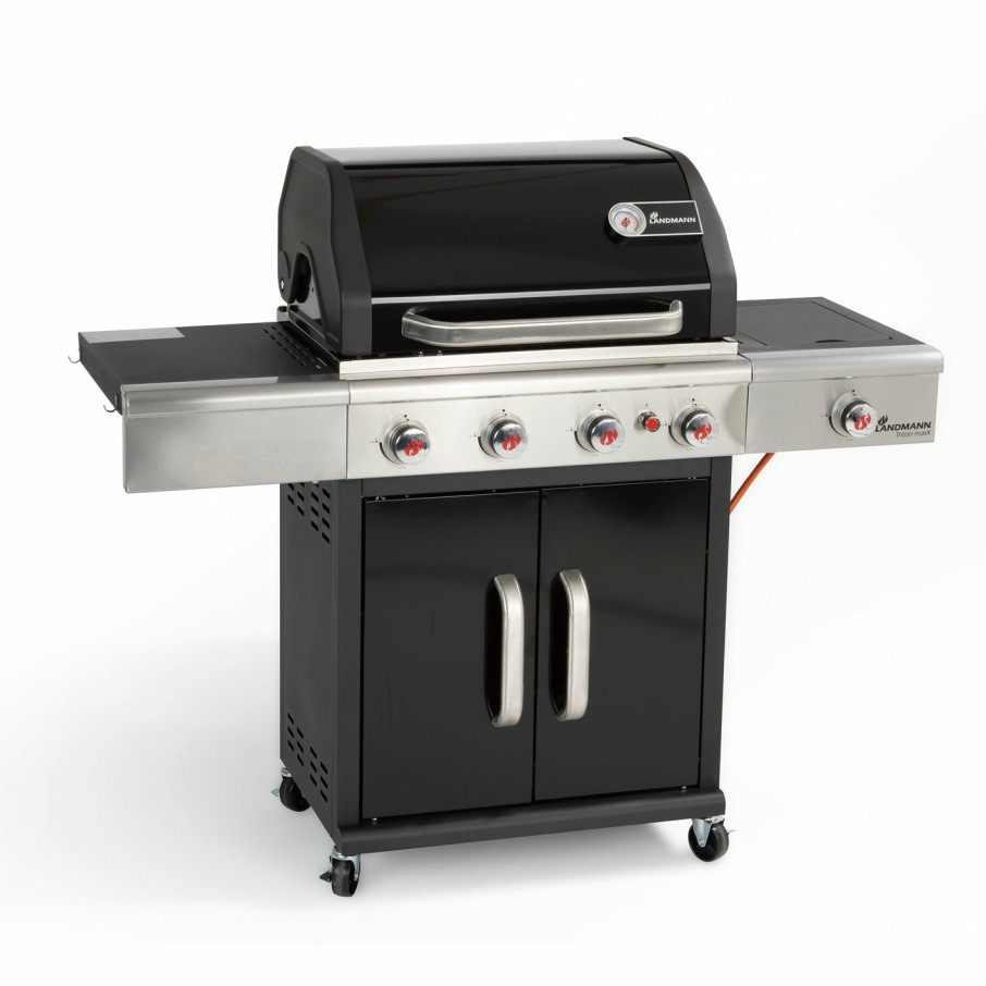 Grills LANDMANN | Triton 4.1 Coal Gas- Und Holzkohlegrill