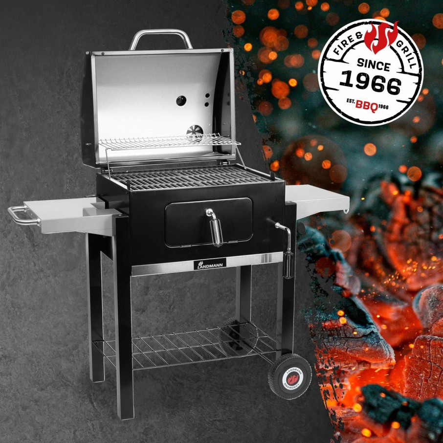 Grills LANDMANN | Holzkohlegrill Dorado - Schwarz