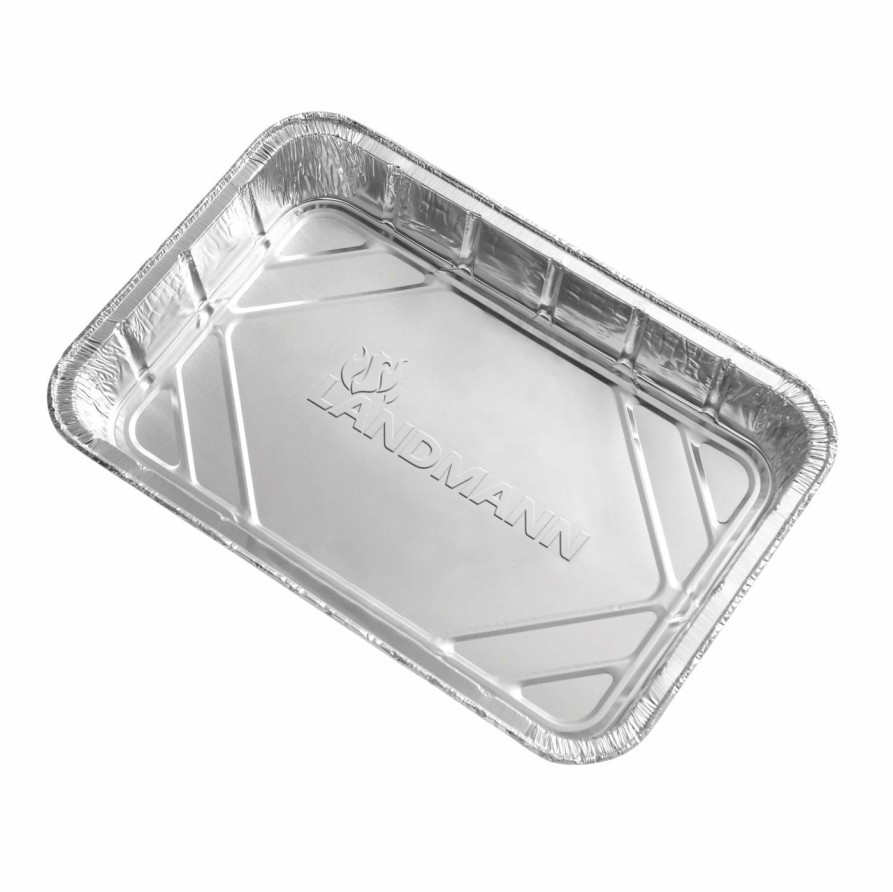 Zubehor LANDMANN Grillbesteck | Aluminium - Tropfschalen - L