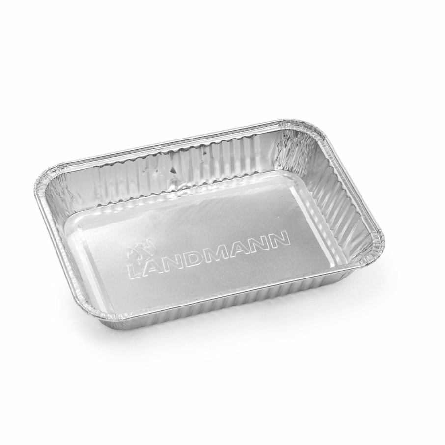 Zubehor LANDMANN Grillbesteck | Aluminium - Tropfschalen - S