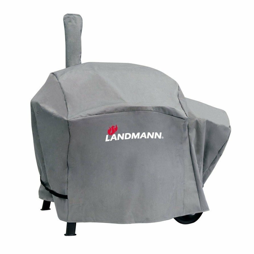 Zubehor LANDMANN Grillabdeckungen | Premium Wetterschutzhaube - 130 X 126 X 85 Cm