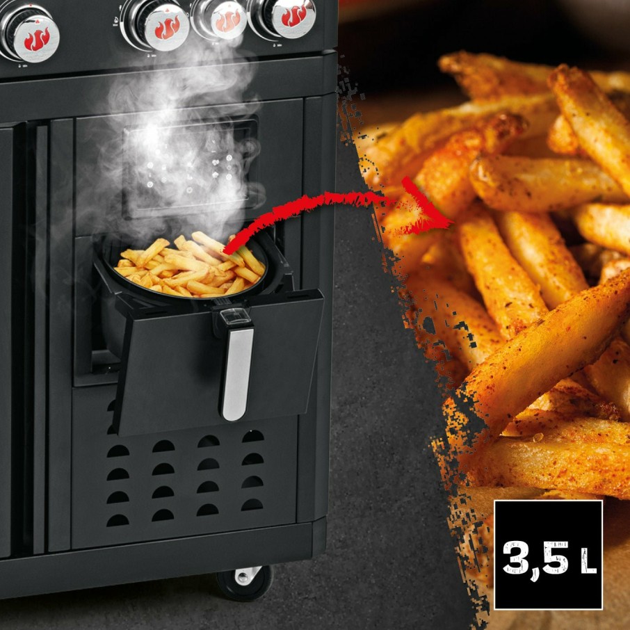 Grills LANDMANN | Fryton 4.1 Cook Gasgrillwagen Mit Heisluftfritteuse