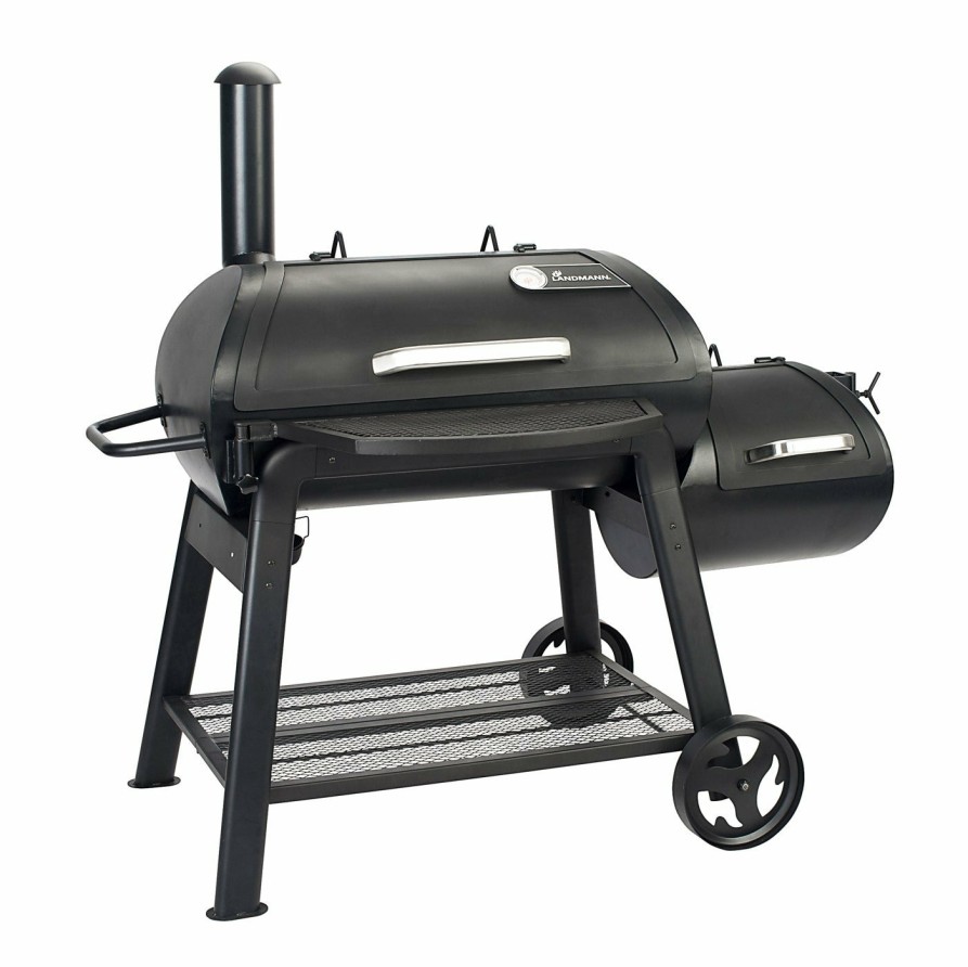 Grills LANDMANN | Smoker Vinson 400 - Schwarz