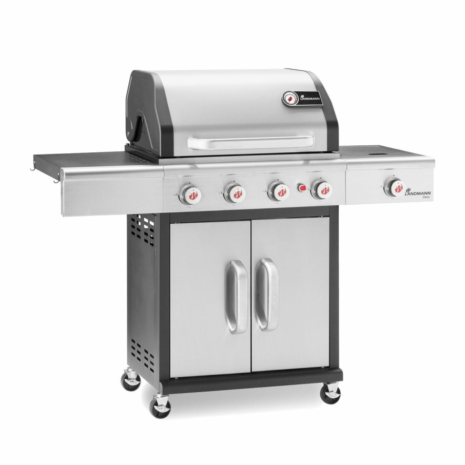 Grills LANDMANN | Gasgrill Triton 4.1 Maxx - Edelstahl