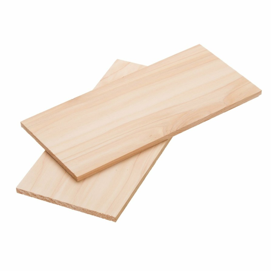 Zubehor LANDMANN Raucherzubehor | Selection Raucherplanken Hickory (30X14 Cm) - 2Er-Set